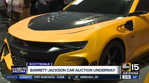 Big stars up for auction at Barrett-Jackson