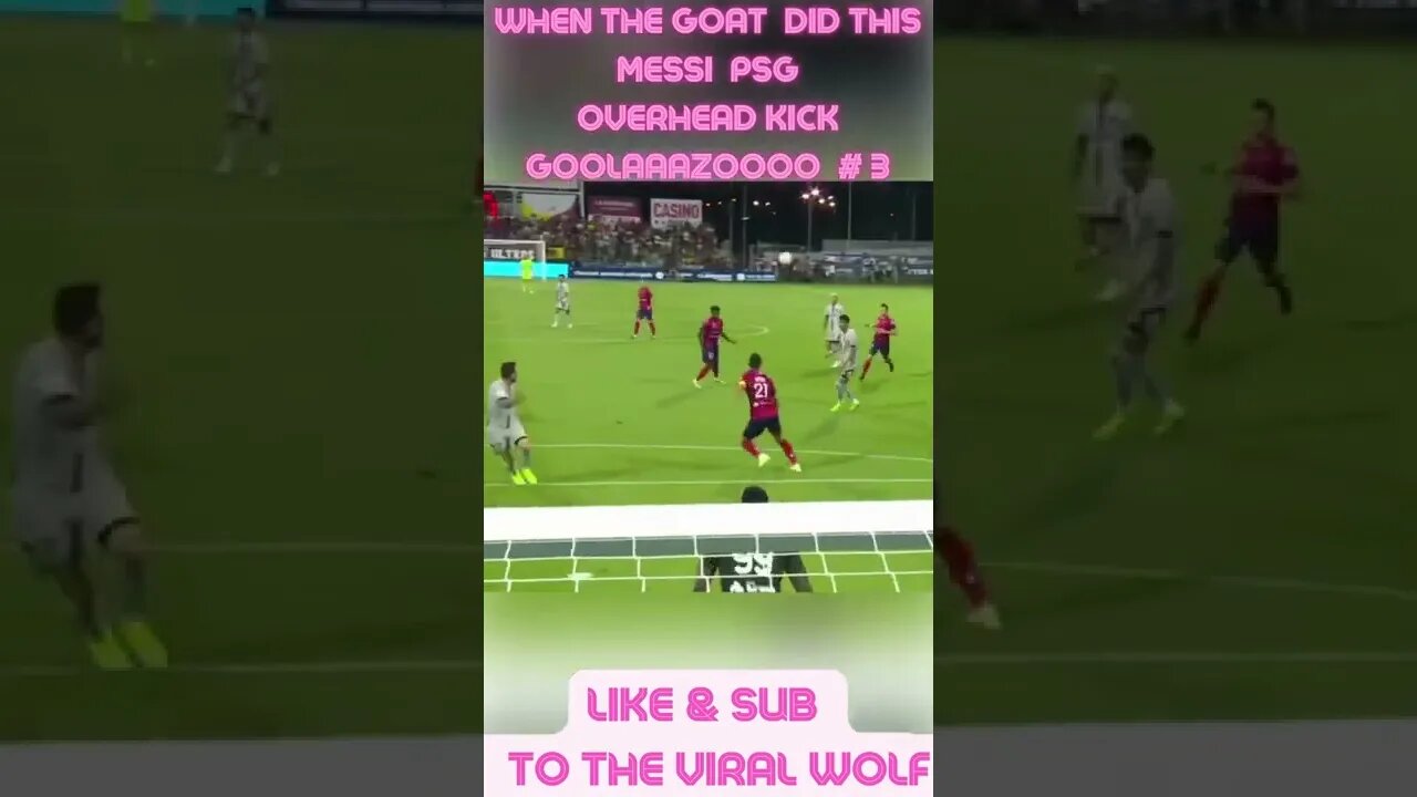 👀When The Goat Did This Messi PSG Overhead Kick👀 Goolaaazoooo #2⚽🔥