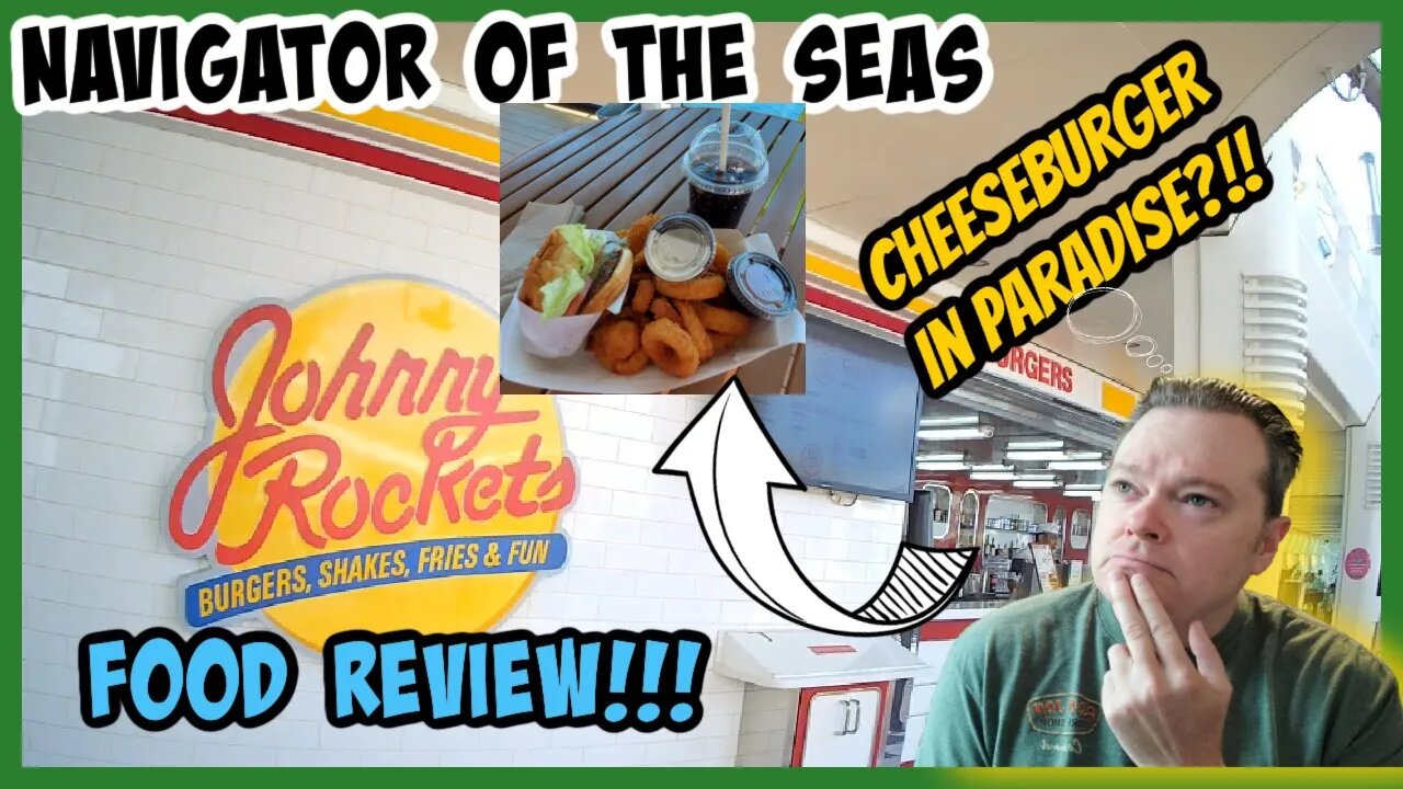 Royal Caribbean Johnny Rockets Food Review - Navigator of the Seas!