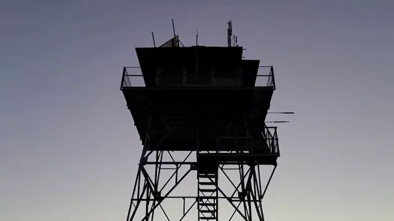 Great Spot to Hunt UFOs, Top of Eight Mile Mesa, Fire Tower, Close to Dulce, Archuleta Mesa in Sight