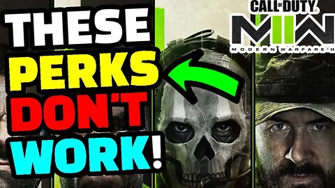 PROOF That Some PERKS DO NOT WORK! Call of Duty Modern Warfare 2 EOD and Battle Hardened Are AWFUL!