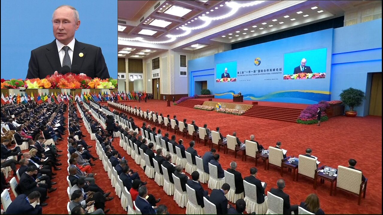 Pres. Putin spoke at the Third Belt and Road Forum 18.10.2023