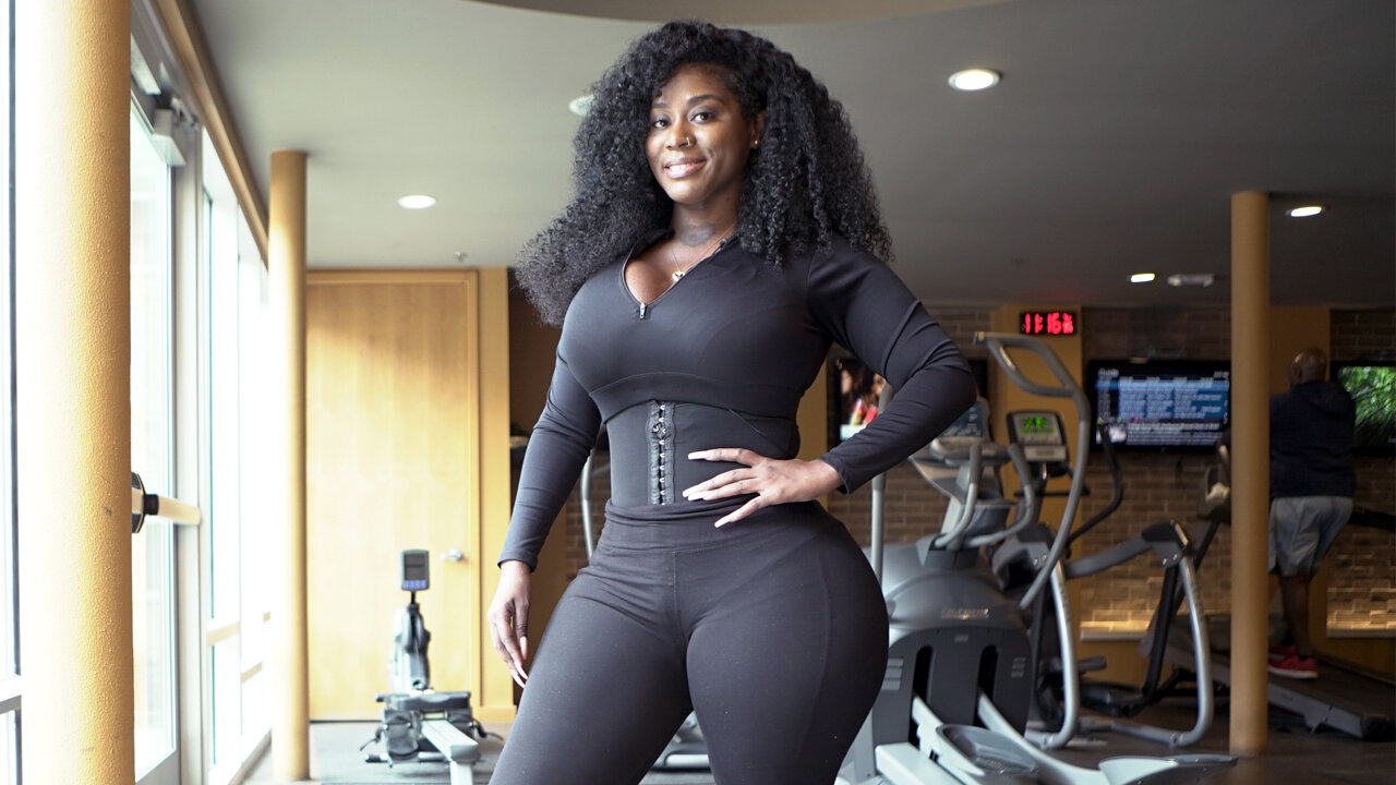 I Waist Train 10 Hours A Day To Get These Curves | MIAMI MUSCLE