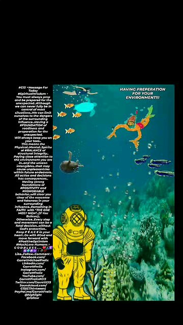 ▪︎HAVING PREPARATION FOR YOUR ENVIRONMENT▪︎