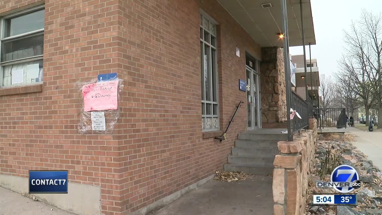 Capitol Hill post office closes abruptly