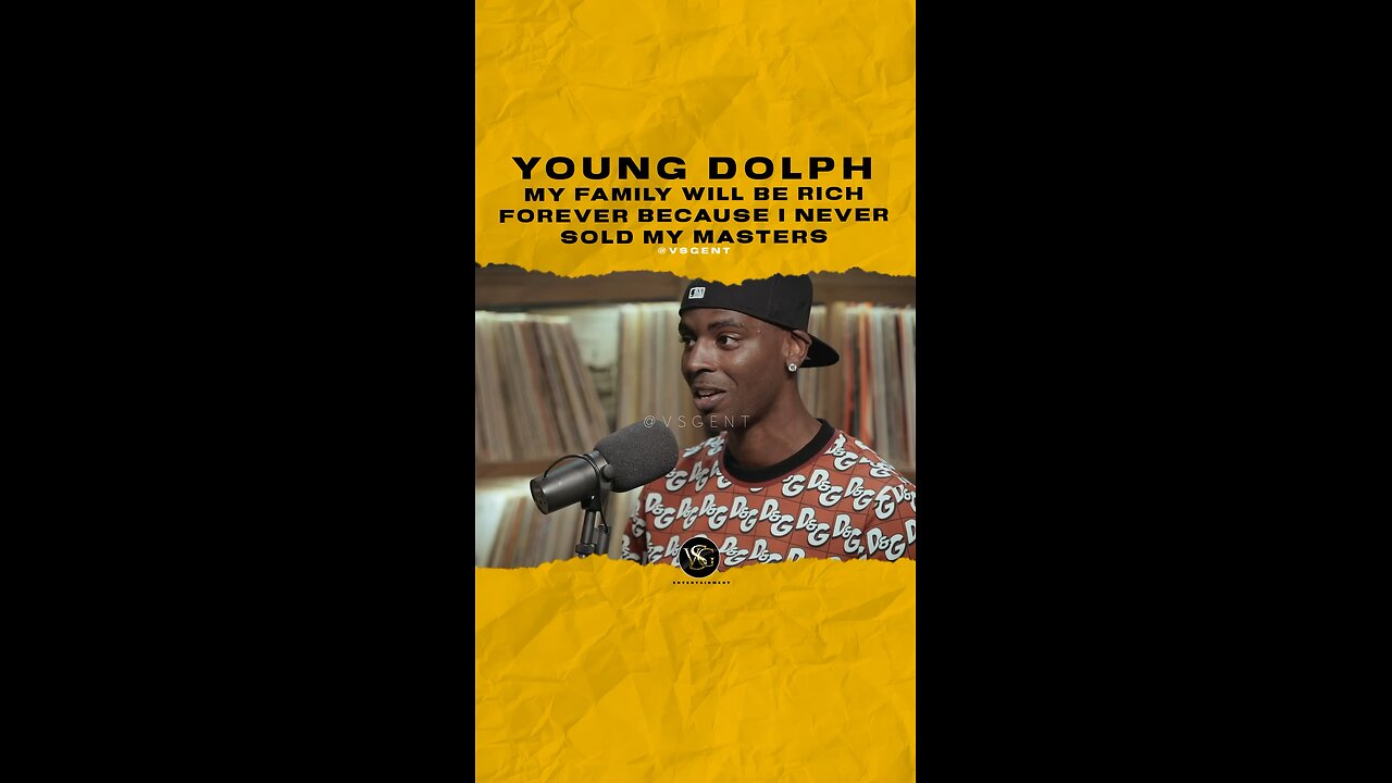 @youngdolph My family will be rich forever because I never sold my masters