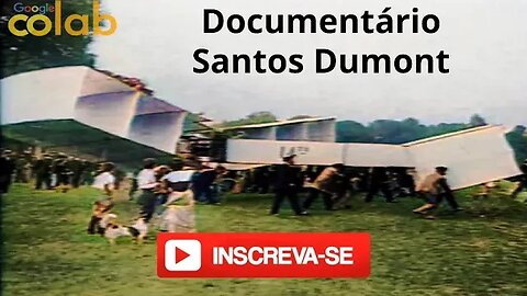 Documentário Santos Dumont - Colorido Artificialmente com AI [VÍDEO RARO] #avião #aviação #colab