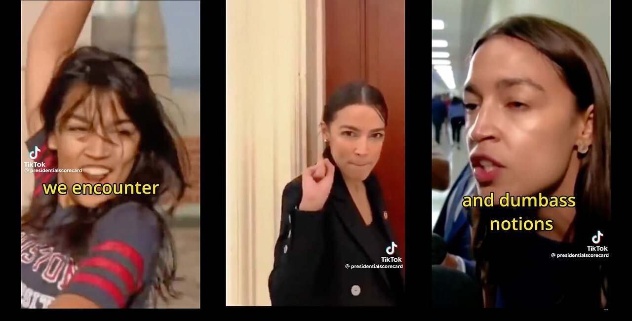 AOC's Legacy. It is recommended that all idiotic jackasses be neutered.