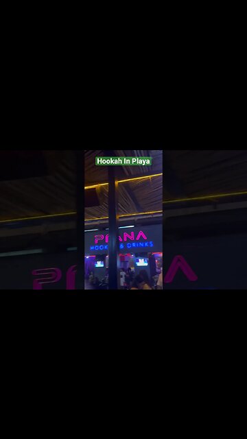 Hookah In Playa Del Carmen #shorts