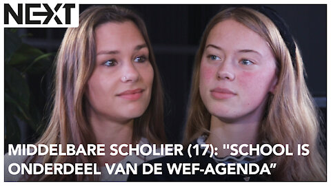 Middelbare scholier (17): "school is onderdeel van de WEF-agenda’’