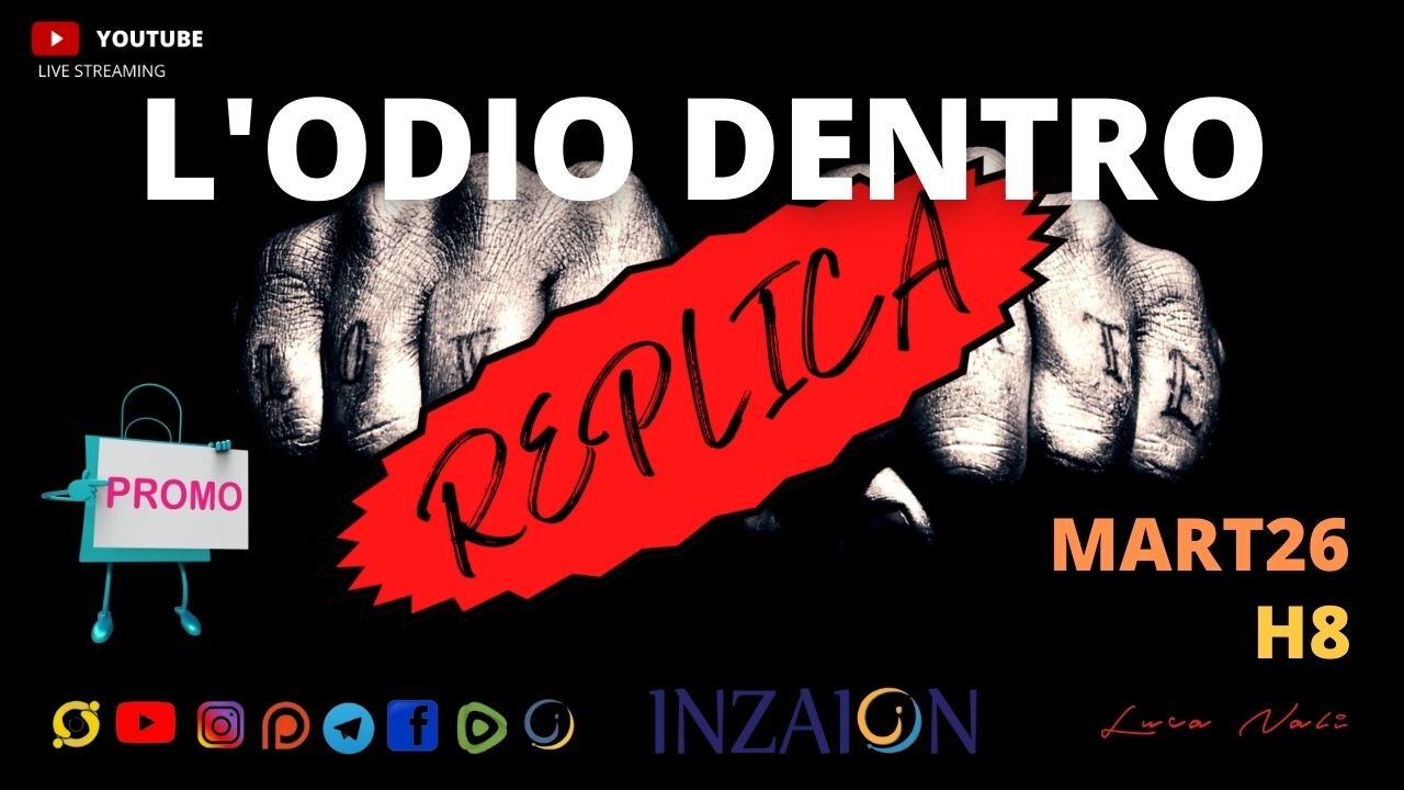 REPLICA - L'ODIO DENTRO Luca Nali