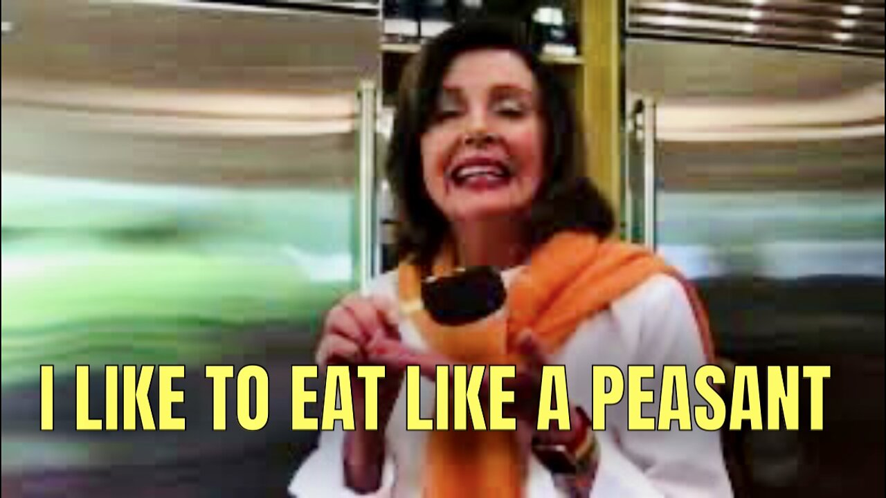 Nancy Pelosi calls us all Peasants!