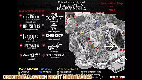 Clowns | Zombies | Halloween Horror Nights Spec Map V1 | Universal Studios Hollywood