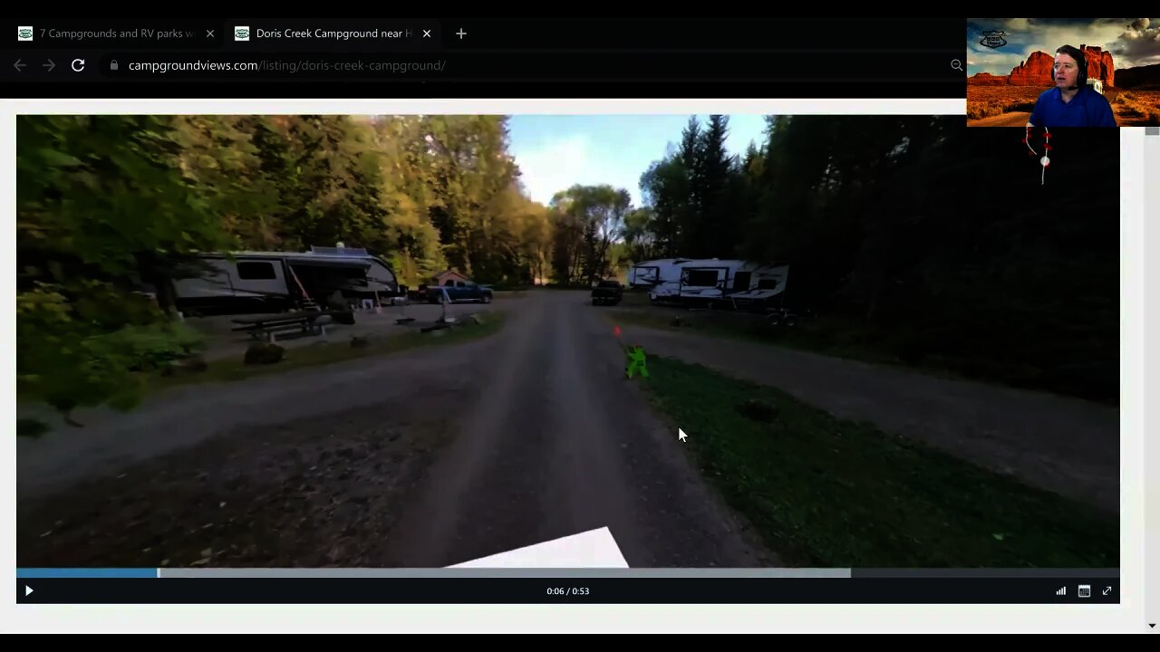 Best campsite at Doris Creek Campground near Hungry Horse MT and Glacier National Park