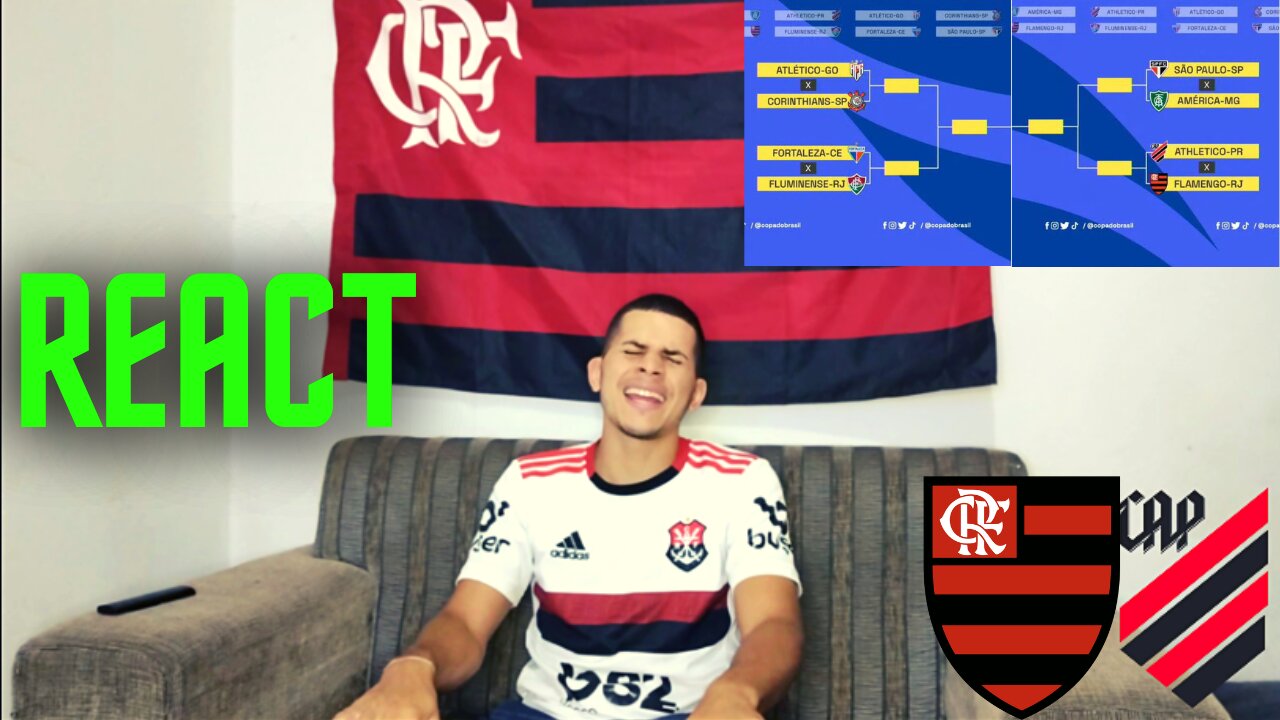 [REACT] SORTEIO QUARTAS DE FINAIS DA COPA DO BRASIL 2022