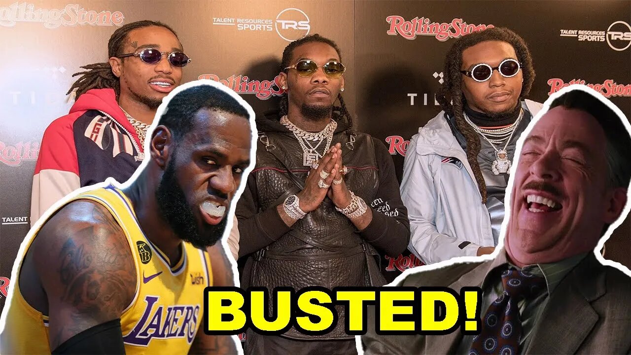 LeBron James' tribute to Takeoff of Migos GOES BAD as fans SLAM him for a BIG LIE and call him out!
