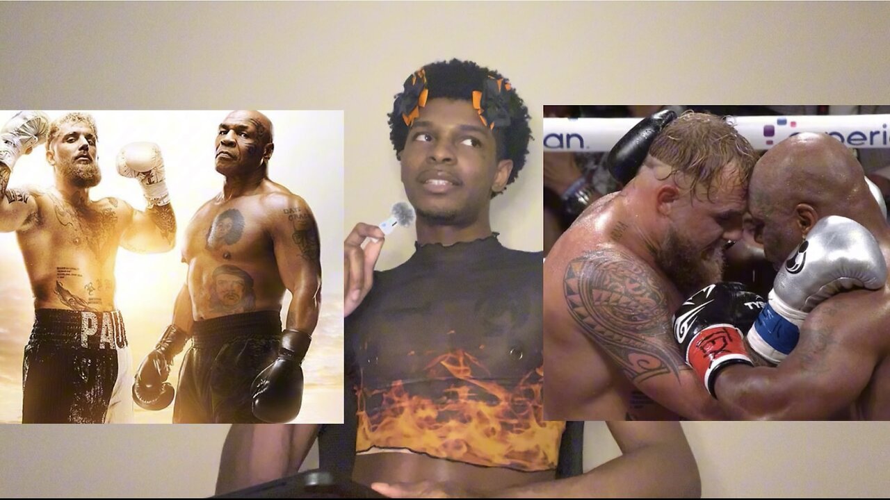 Jake Paul DEFEATS Mike Tyson in Netflix fight #jakepaul #tyson #fyp #tiktok #trump