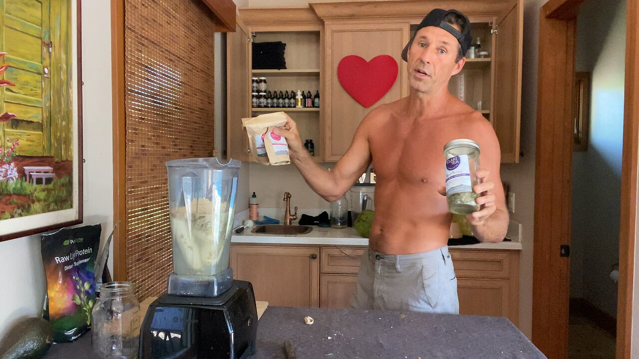 Raw Living Plant Based High Protein Smoothie!