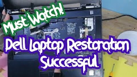 How to repair and restore Dell Latitude E6400 laptop | Laptop Restoration