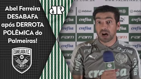 "O MEU DESEJO é que ESSE ÁRBITRO..." Abel Ferreira DESABAFA após América-MG 2 x 1 Palmeiras!