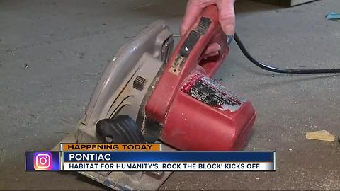 Rock the Block kicks off in Pontiac