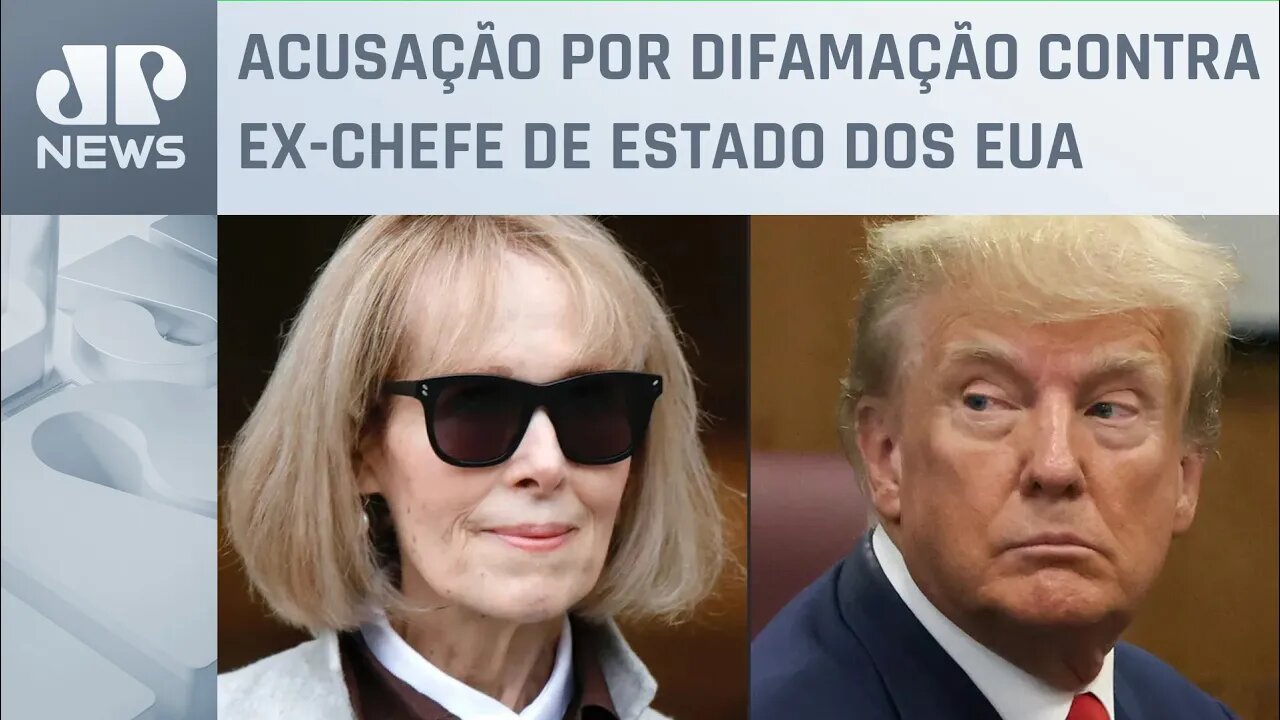 Jornalista norte-americana volta a processar ex-presidente Trump
