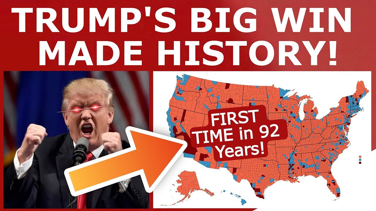 Trump's MASSIVE Victory Just MADE HISTORY!