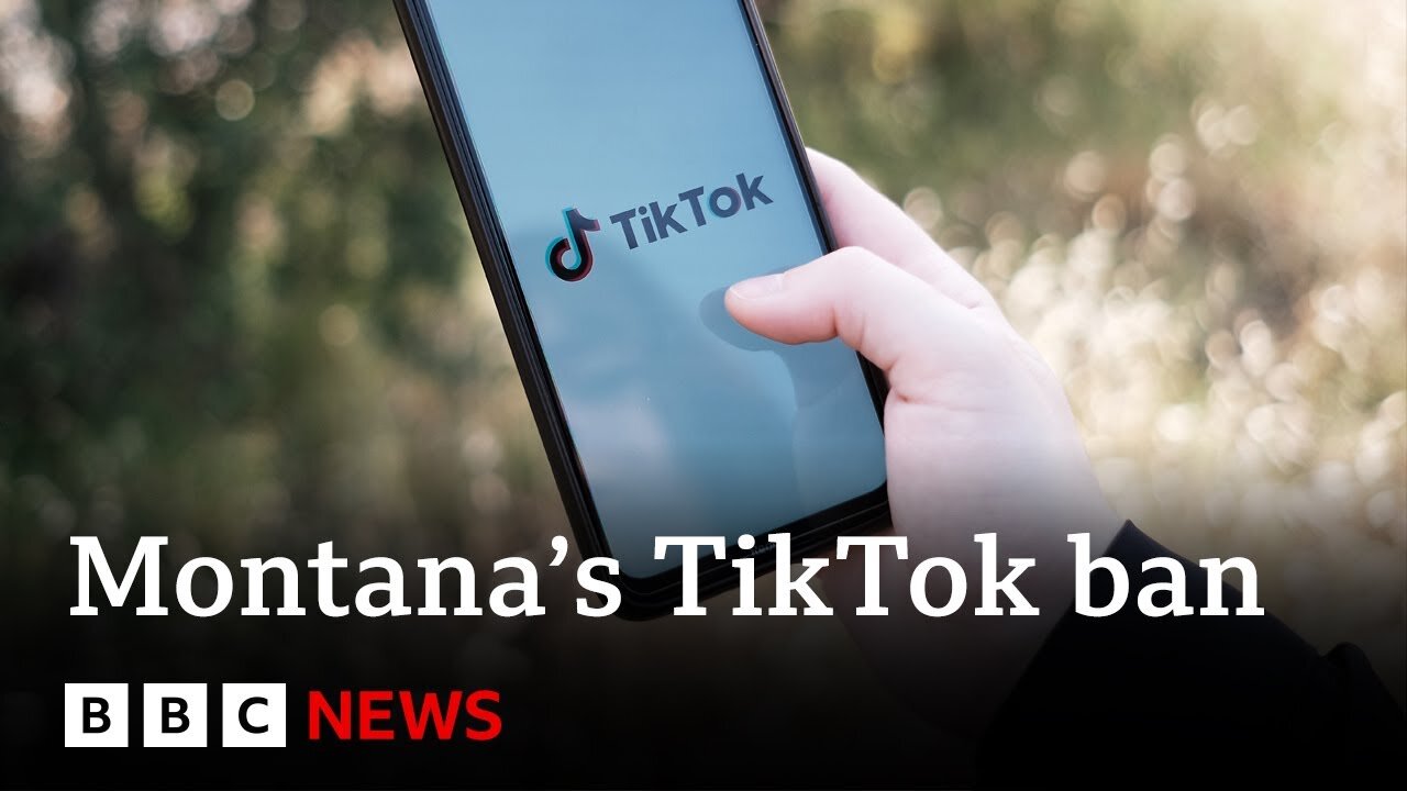 TikTok- Montana to become first US state to ban app on personal devices - BBC News