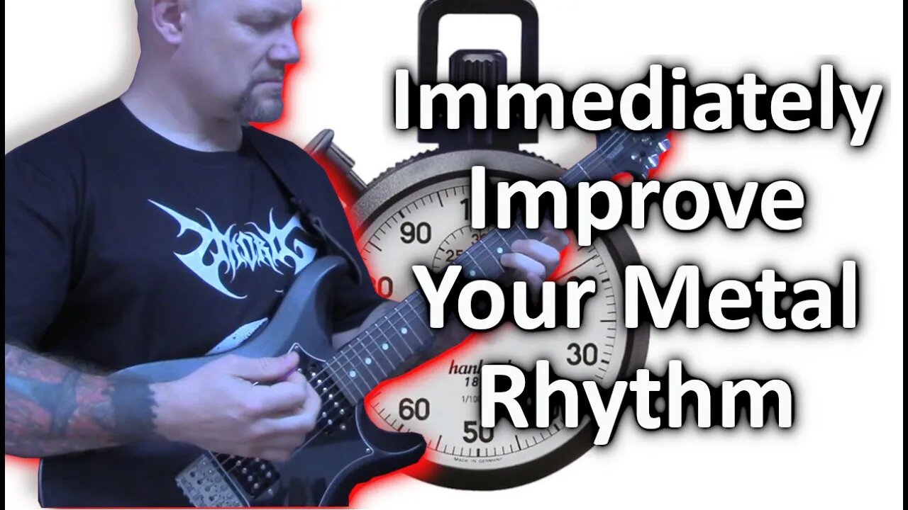 IMMEDIATELY Improve Your Metal Rhythm Playing!