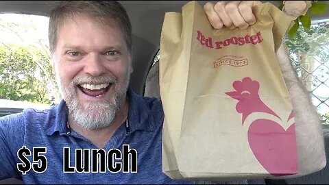 Let's Check out The Red Rooster $5 QUARTER CHICKEN LUNCH!