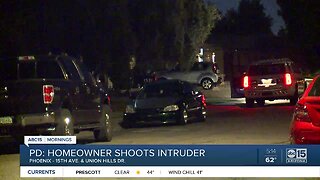Intruder shot by homeowner in Phoenix