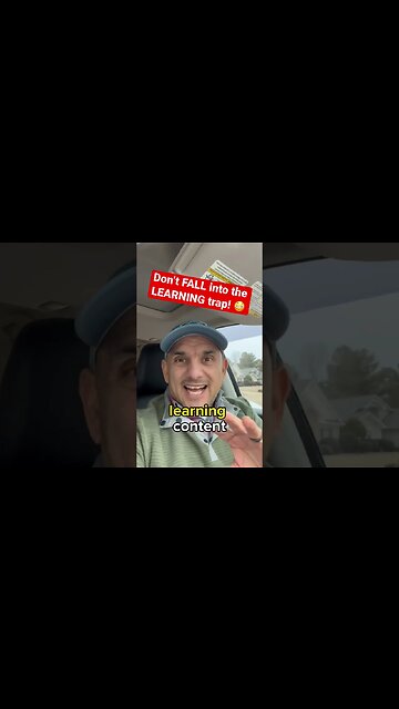 Don’t FALL into the LEARNING w/o DOING trap! #christianmotivation #shorts #takeaction