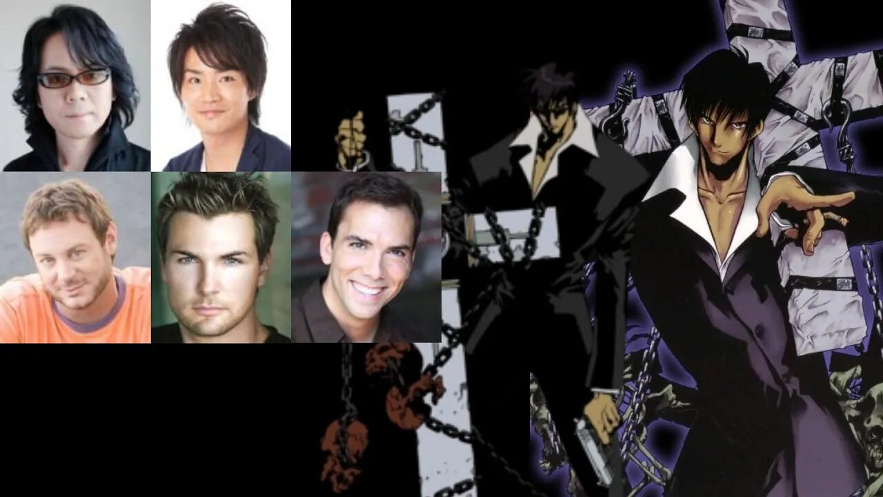 Anime Voice Comparison- Nicholas D Wolfwood (Trigun)