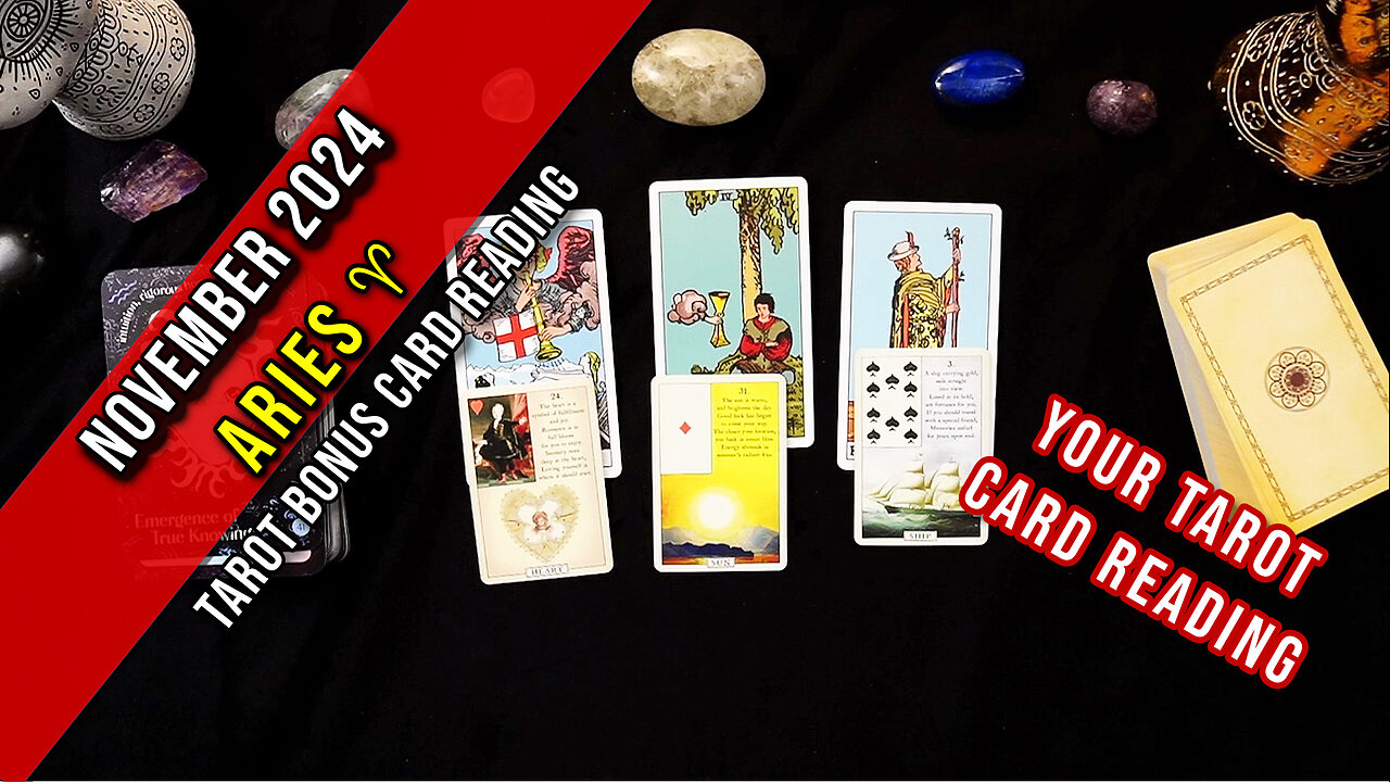 Aries ♈️ Bonus November 2024 The Awakening is Now | Tarot Reading