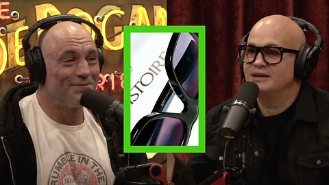 Joe Rogan talks designer glasses w/ Robert Kelly