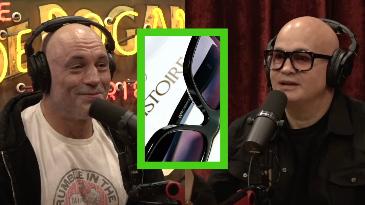 Joe Rogan talks designer glasses w/ Robert Kelly