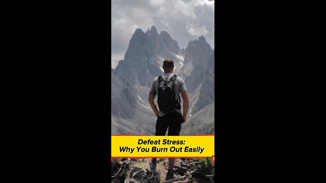 Defeat Stress: Why You Burn Out Easily