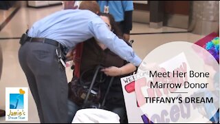 Meet Her Bone Marrow Donor l Tiffany's Dream l Jamie's Dream Team