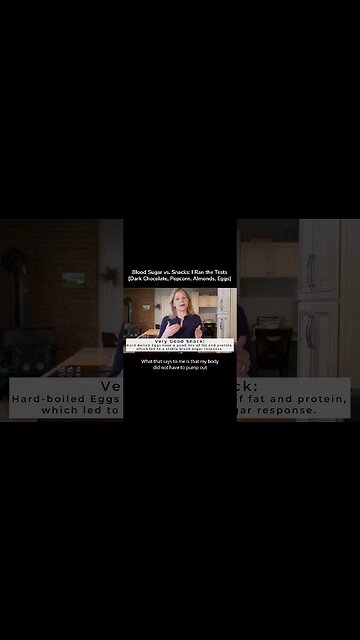 How Did Hard-Boiled Eggs Affect My Blood Sugar? #Shorts