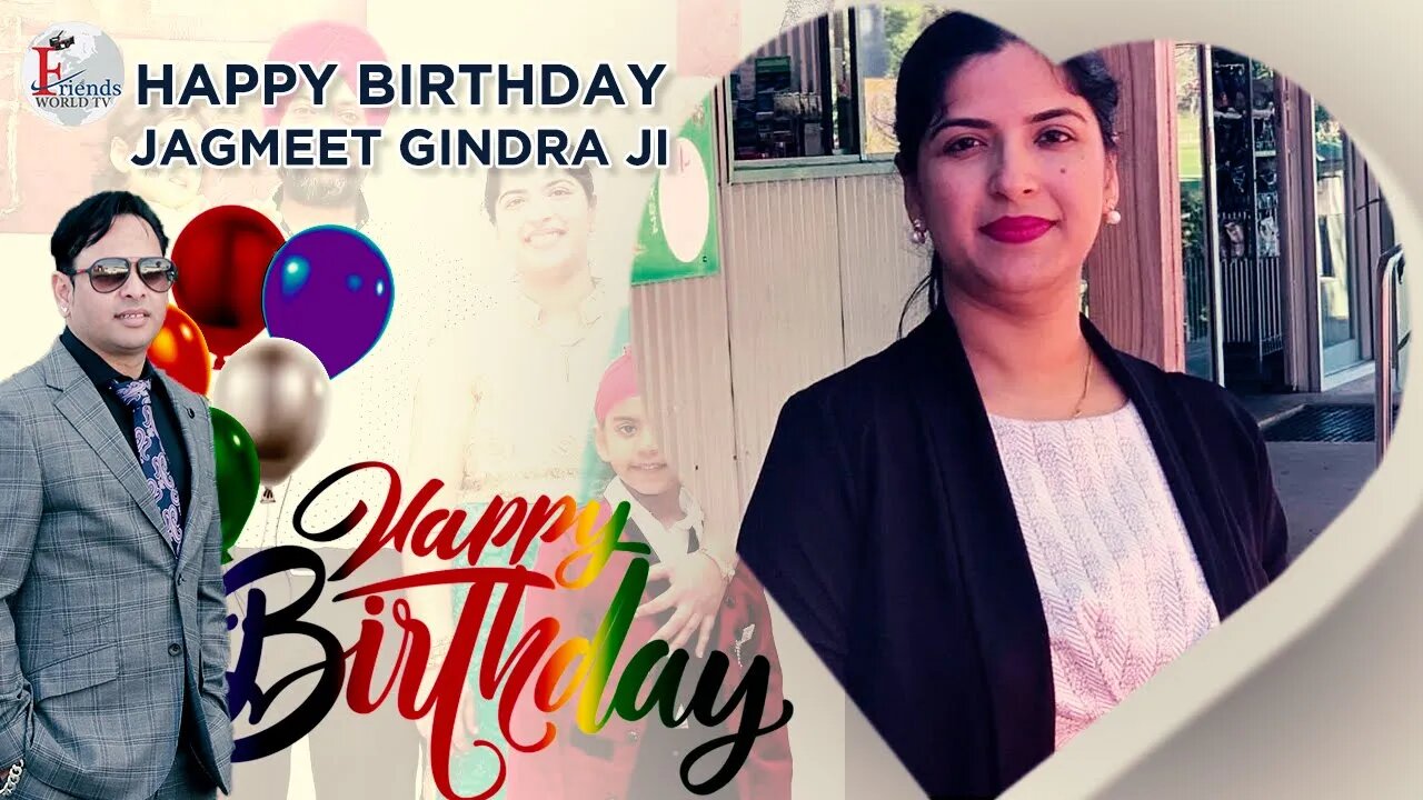 On this wonderful day, I wish you the best that life has to offer! Happy birthday Jagmeet Gindra