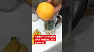 Healthy Smoothie With Weight Loss Benefits