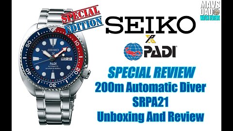 The New Legend! | Seiko Prospex PADI Special Edition 200m Automatic Diver SRPA21 Unbox & Review