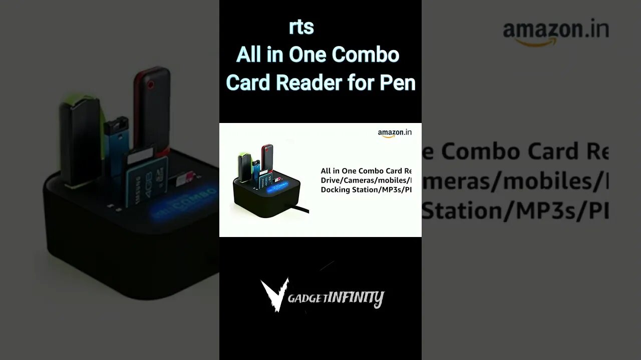 rts All in One Combo Card Reader for Pen Drive