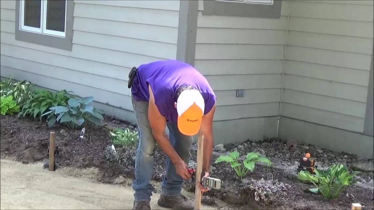 Paver patio install part 2