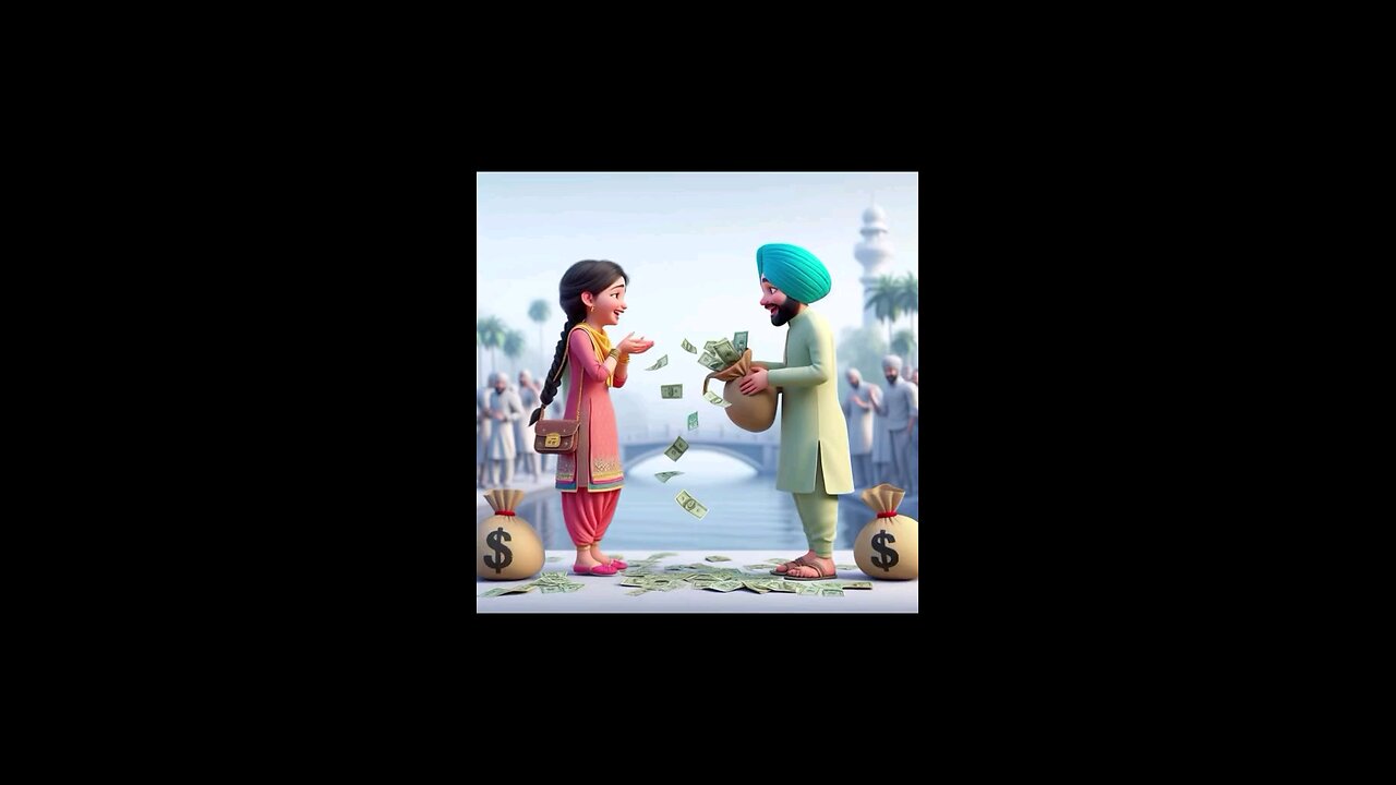 Tera Batuao Nota naal Full aa (Punjabi Love Animation)