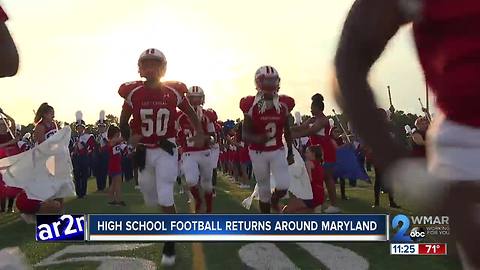 Centennial varsity football returns to the field