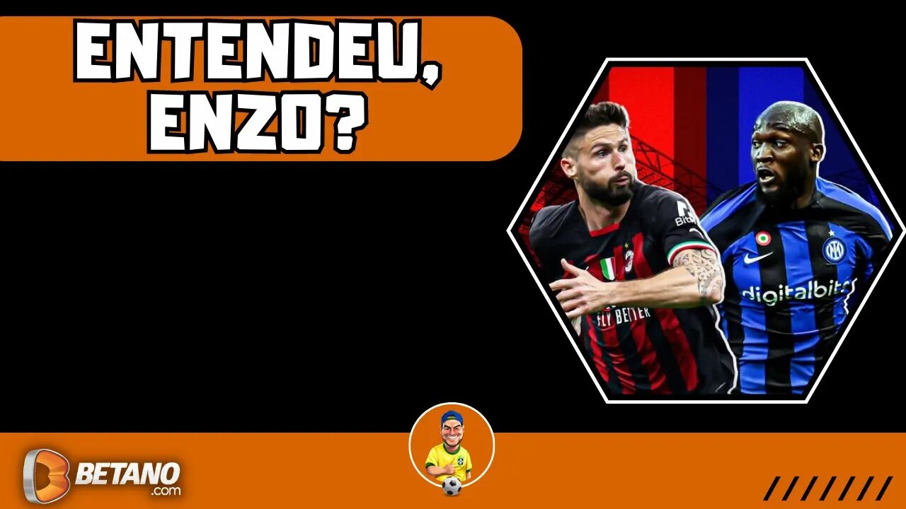 Enzo, clássico é Inter x Milan!