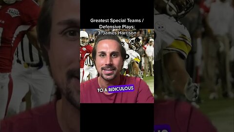 James Harrison Greatest Play EVER? #shorts