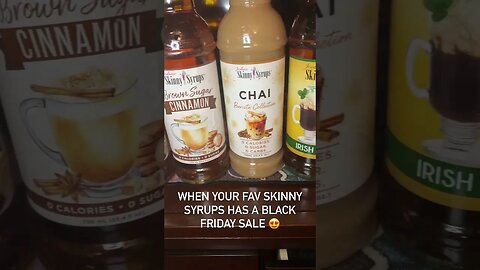 Skinny Syrups #shortsvideo