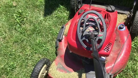 Lawn Mower Vs Fake Silver: Part 1